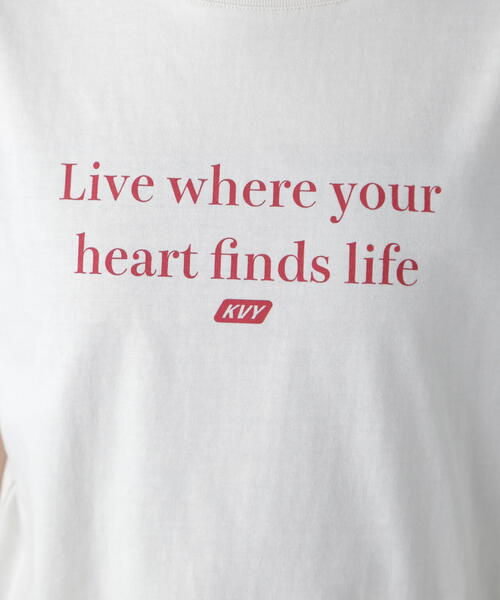 FREE'S MART（フリーズマート）の「◆シンプルロゴTシャツ（Tシャツ/カットソー・レディース・ベージュ/ホワイト/ホワイト系その他/グレー・FREE）」の22枚目の写真