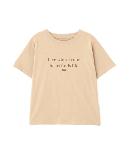 FREE'S MART（フリーズマート）の「◆シンプルロゴTシャツ（Tシャツ/カットソー・レディース・ベージュ/ホワイト/ホワイト系その他/グレー・FREE）」の20枚目の写真