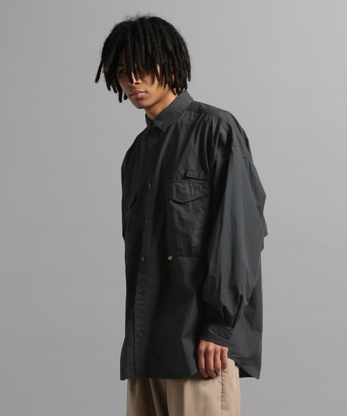 GEORGE'S（ジョージズ）の「フィッシングシャツ（シャツ/ブラウス・メンズ・ホワイト/ブラック/ライトパープル・MEDIUM/LARGE）」の14枚目の写真