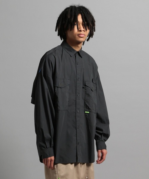 GEORGE'S（ジョージズ）の「フィッシングシャツ（シャツ/ブラウス・メンズ・ホワイト/ブラック/ライトパープル・MEDIUM/LARGE）」の16枚目の写真