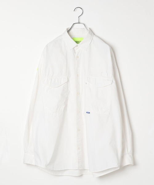 GEORGE'S（ジョージズ）の「フィッシングシャツ（シャツ/ブラウス・メンズ・ホワイト/ブラック/ライトパープル・MEDIUM/LARGE）」の17枚目の写真