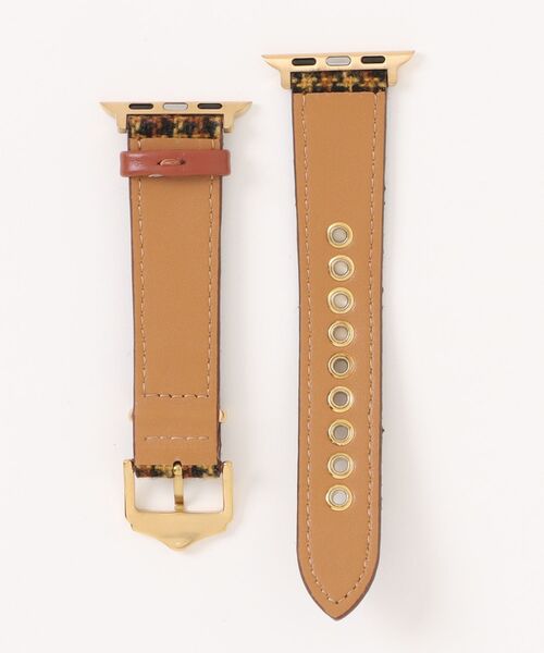 CERCA(チェルカ)の「LUON / Apple Watch Band / ツイード チェック アップルウォッチ バンド(デジタル腕時計・レディース・レッド/ブルー/ブラウン系2/ブラウン系1/グリーン/ピンク/ブラウン系3/ライトピンク・B/A)」の9枚目の写真