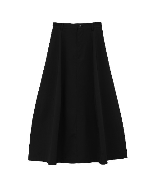 CLANE(クラネ)の「COCOON LINE VOLUME SKIRT(スカート・レディース・ブラック/ホワイト/ベージュ・0/2/1)」の4枚目の写真