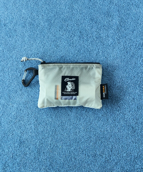 COBMASTER（コブマスター）の「Cobmaster × FREAK'S STORE/コブマスター × フリークスストア 別注 CORDURA RIP_FLAT POUCH コーデュラ リップ フラットポーチ（ポーチ・メンズ・ブラック/サックスブルー/パープル/イエロー/ホワイト/ピンク/グレー/ベージュ/ラベンダー/チャコールグレー・ONE SIZE）」の12枚目の写真