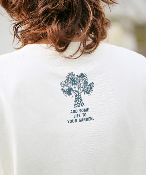 DULTON（ダルトン）の「BOTANY T-SHIRT/ボタニー Tシャツ（Tシャツ/カットソー・メンズ・ホワイト/チャコールグレー/グリーン・XL/L/M/S）」の16枚目の写真