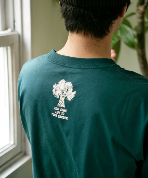 DULTON（ダルトン）の「BOTANY T-SHIRT/ボタニー Tシャツ（Tシャツ/カットソー・メンズ・ホワイト/チャコールグレー/グリーン・XL/L/M/S）」の18枚目の写真
