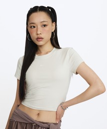 あぷりこっと2点おまとめNIKE クロップドトップス NIKE WMNS NSW CHLL KNIT MRIB 2N1 S/S TOP HJ1300-010（その他