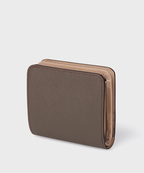 【Paul Smith】スワールプラー 2つ折り財布 スムースレザー ロゴ スワールプラー 2つ折り財布 / 555407 W792（財布）｜Paul Smith
