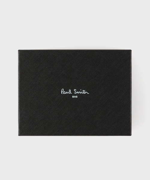 Paul Smith(ポールスミス)の「スワールプラー 2つ折り財布 / 555407 W792(財布・レディース・グレイッシュベージュ/ブラック/ピンク・FREE)」の10枚目の写真