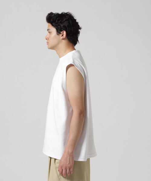 Toironier（トワロニエ）の「Toironier/トワロニエ/Sleeveless-T（タンクトップ・メンズ・ブラック/ホワイト・1/2）」の13枚目の写真