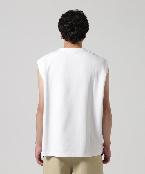 Toironier（トワロニエ）の「Toironier/トワロニエ/Sleeveless-T（タンクトップ・メンズ・ブラック/ホワイト・1/2）」の14枚目の写真