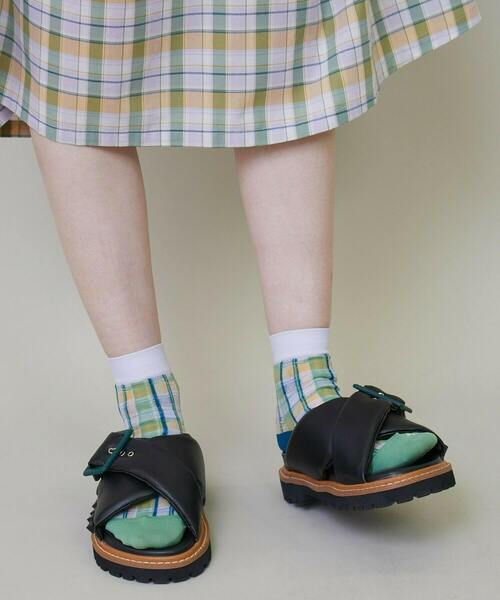 FRAPBOIS（フラボア）の「クロスサンダル（サンダル・レディース・ブラック・1/2/3/0）」の7枚目の写真