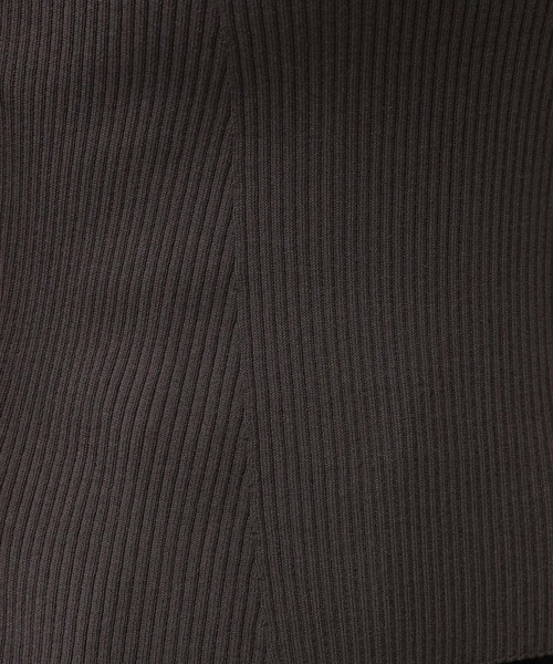 A part by（アパートバイ）の「アセテートニットタンクノースリーブ（タンクトップ・レディース・ブルー系その他3/オフホワイト/チャコールグレー・FREE）」の12枚目の写真