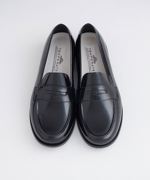 TEMPERATE（テンパレイト）の「TEMPERATE / テンパレイト LLOYD（レイン対応）（ローファー・レディース・グレー/ブラック/チョコ/アイボリー・36/37/38/39/40/41/42）」の3枚目の写真