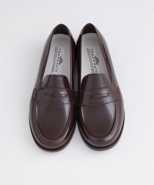 TEMPERATE（テンパレイト）の「TEMPERATE / テンパレイト LLOYD（レイン対応）（ローファー・レディース・グレー/ブラック/チョコ/アイボリー・36/37/38/39/40/41/42）」の11枚目の写真