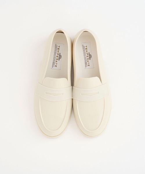 TEMPERATE（テンパレイト）の「TEMPERATE / テンパレイト LLOYD（レイン対応）（ローファー・レディース・グレー/ブラック/チョコ/アイボリー・36/37/38/39/40/41/42）」の15枚目の写真