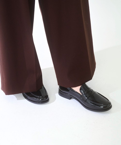 TEMPERATE（テンパレイト）の「TEMPERATE / テンパレイト LLOYD（レイン対応）（ローファー・レディース・グレー/ブラック/チョコ/アイボリー・36/37/38/39/40/41/42）」の20枚目の写真