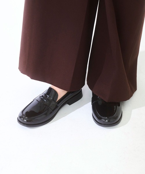 TEMPERATE（テンパレイト）の「TEMPERATE / テンパレイト LLOYD（レイン対応）（ローファー・レディース・グレー/ブラック/チョコ/アイボリー・36/37/38/39/40/41/42）」の21枚目の写真