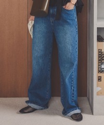 studio CLIP | 【daily CLIP】セミフレアルーズデニム(デニムパンツ)