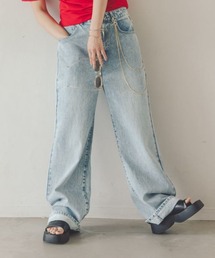 studio CLIP | 【daily CLIP】セミフレアルーズデニム(デニムパンツ)