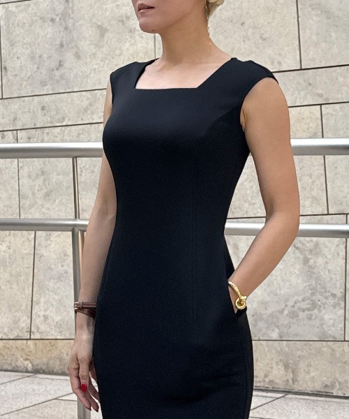 JENNE(ジェンヌ)の「マーメイドカットソーワンピース(ワンピース・レディース・ブルー/ネイビー/ブラック・LARGE/MEDIUM/SMALL)」の7枚目の写真