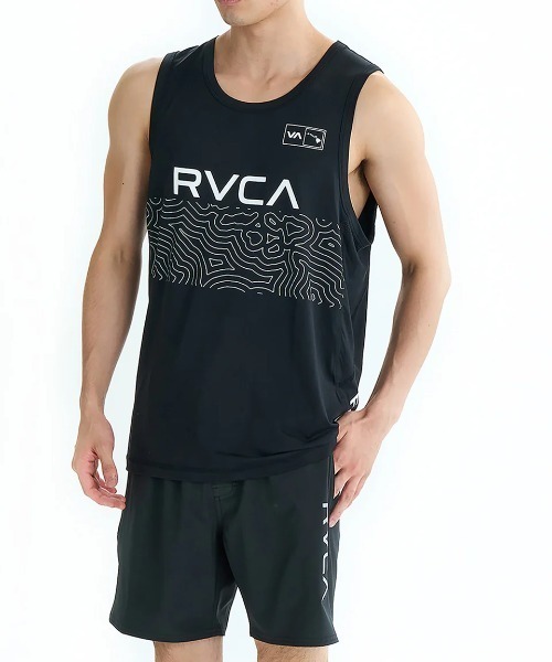 RVCA メンズ 【HAWAII】 HAWAII SPORT VENT SL ラッシュガード 【2025年夏モデル】/ルーカ水陸両トレーニングタンクトップ