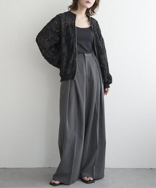 最終価格スコット系FENNEL☆新品 バッグチュールブルゾン セール】刺繍チュールブルゾン（ブルゾン）｜notch.（ノッチ）の