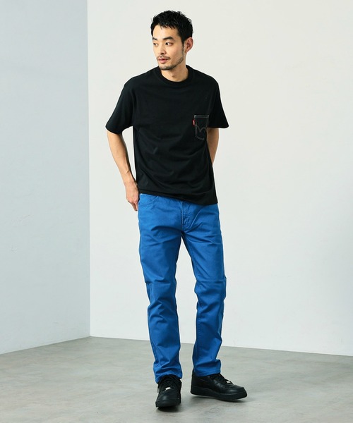 EDWIN(エドウィン)の「EDWIN エドウィン デニムポケット Tシャツ 半袖(Tシャツ/カットソー・メンズ・ホワイト/グレー/ブラック・MEDIUM/LARGE/X-LARGE)」の17枚目の写真