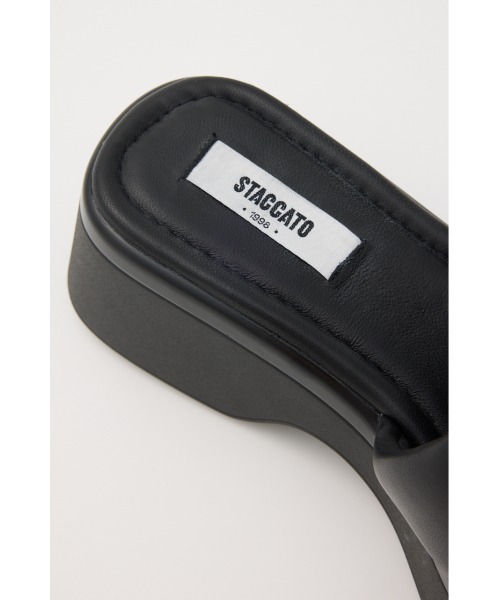 STACCATO(スタッカート)の「ベックプラットフォームサンダル(サンダル・レディース・ブラック/ベージュ系その他・23.5cm/24.5cm/23.0cm/24.0cm/22.5㎝)」の10枚目の写真