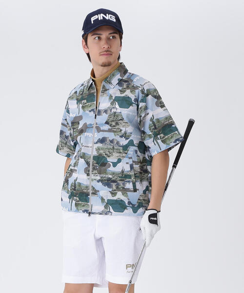 【PING APPAREL】全方向ストレッチリップストップフルジップ中綿　新品 楽天市場】ストレッチ（ブランドピン）（スポーツ・アウトドア