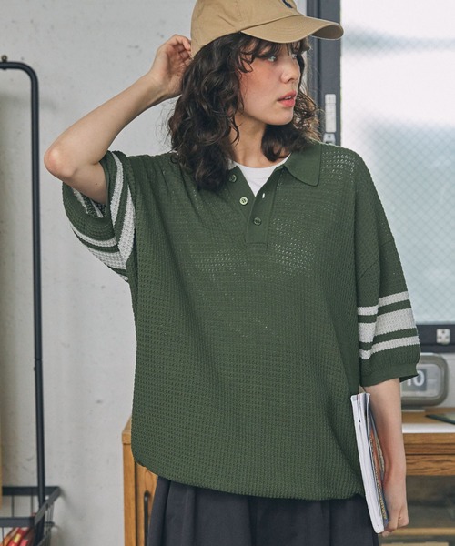 新品 44 19ss marni ボーダーポロ シャツ 緑 8813 93930542b_b_14_500.jpg