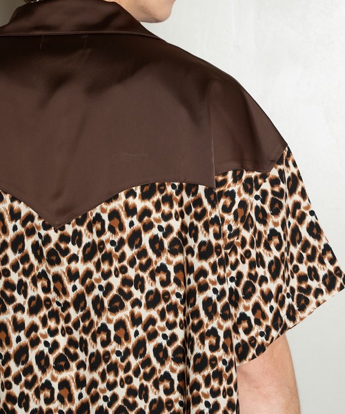 Animal Design Open Collar Shirt/デザインオープンカラーシャツ
