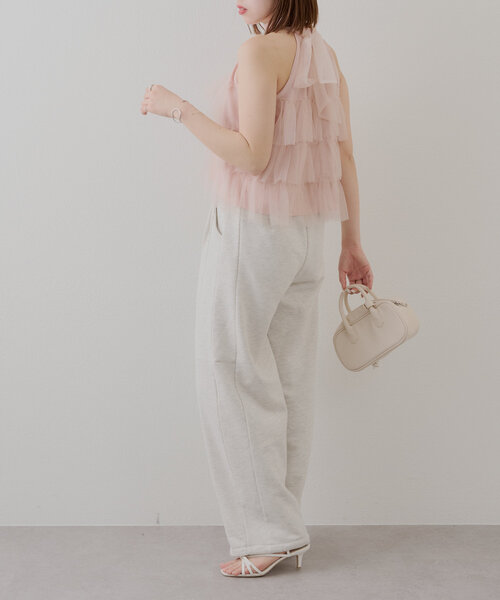 Chico（チコ）の「チュールティアードアメスリブラウス（シャツ/ブラウス・レディース・ホワイト/ピンク/ブルー・FREE）」の16枚目の写真