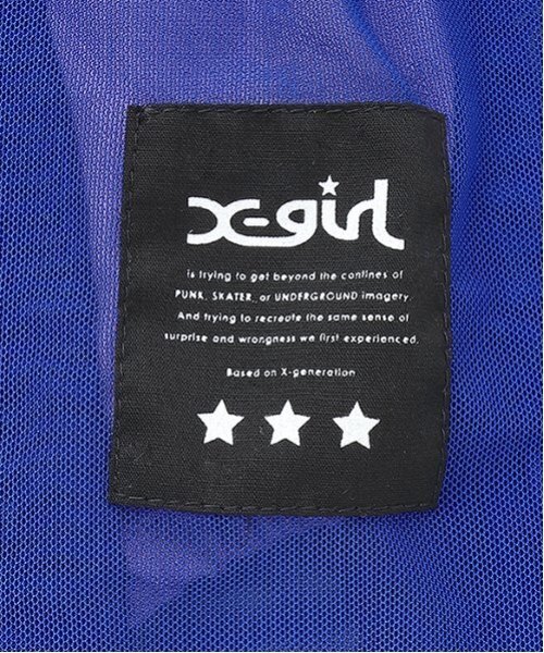 X-girl Stages(エックスガールステージス)の「ナンバリングワンピース風半袖ロンパース(ロンパース・キッズ・ラベンダー/オフホワイト・70cm)」の14枚目の写真