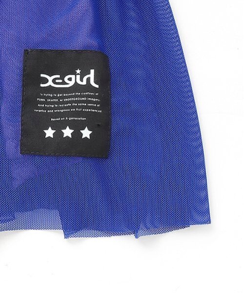 X-girl Stages(エックスガールステージス)の「ナンバリングワンピース風半袖ロンパース(ロンパース・キッズ・ラベンダー/オフホワイト・70cm)」の13枚目の写真