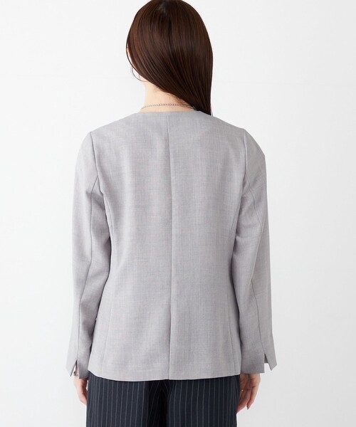 036UA手洗可21SS2万リネンライクノーカラージャケット38ベージュ日本製 楽天市場】リネンライクノーカラージャケットの通販