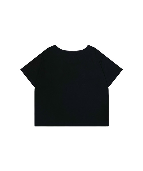 Honey Cinnamon（ハニーシナモン）の「ロゴ刺繍リボンパールTシャツ（Tシャツ/カットソー・レディース・ブラック/ホワイト/ピンク・FREE）」の16枚目の写真