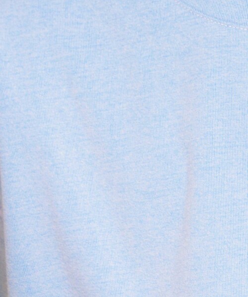 FREAK'S STORE(フリークスストア)の「<接触冷感>メランジ 2WAY VネックTシャツ/配色ステッチTシャツ【限定展開】(Tシャツ/カットソー・レディース・チャコールグレー/ブルーグリーン/サックスブルー・フリ-)」の11枚目の写真