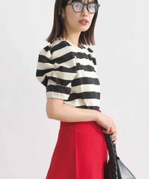 PICCIN（ピッチン）の「袖ギャザーカットソー（Tシャツ/カットソー）」