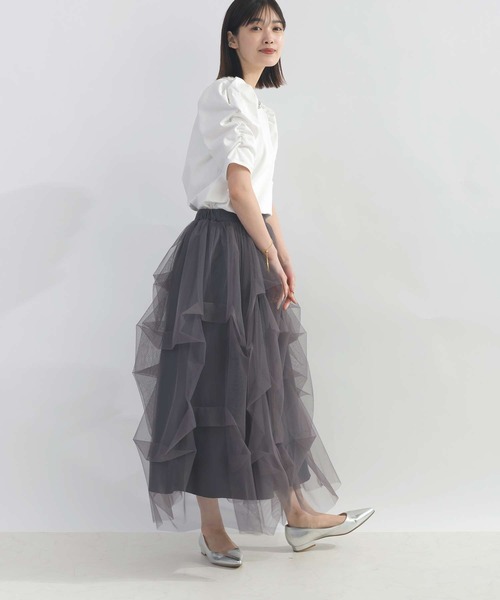 PICCIN(ピッチン)の「袖ギャザーカットソー(Tシャツ/カットソー・レディース・ブラック/オフホワイト/ホワイト系その他/アイボリー/モカ・M)」の20枚目の写真