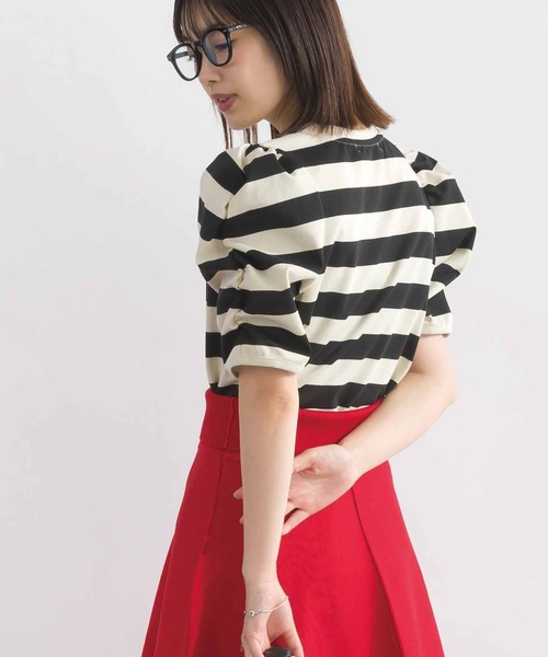 袖ギャザーカットソー（Tシャツ/カットソー）｜PICCIN（ピッチン