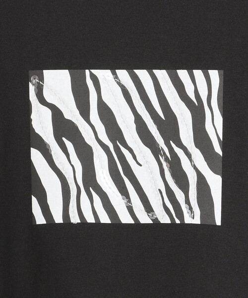 ゼブラ柄 TEE（Tシャツ/カットソー）｜ICB（アイシービー）の