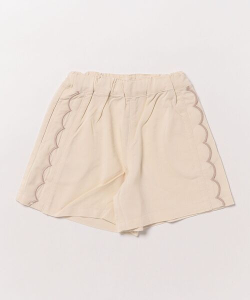 HAKKA KIDS（ハッカキッズ）の「スーパーストレッチツイルキュロット（スカート・キッズ・ピンク/ベージュ/サックスブルー・130cm/120cm/110cm/100cm）」の2枚目の写真