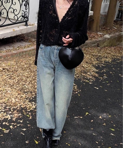 almo（アルモ）の「【LAMPOON】レースカーディガン（カーディガン/ボレロ・レディース・ホワイト/ブラック・FREE）」の18枚目の写真