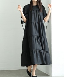 CASA FLINE】LINENイレヘム半袖ワンピース（ワンピース）｜CASA