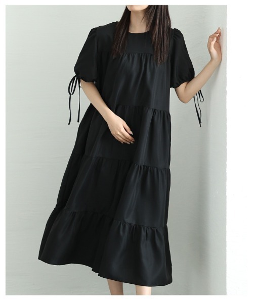 Sawa a la mode（サワアラモード）の「ティアードワンピース（ワンピース・レディース・ドット/ブラック・FREE）」の17枚目の写真
