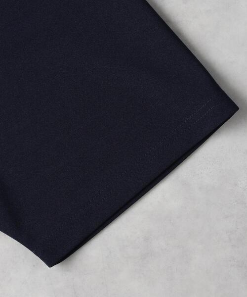 BACK NUMBER(バックナンバー)の「BACK NUMBER(バックナンバー)【メンズ】ジョーゼット斜め切替えデザインTシャツ(Tシャツ/カットソー・メンズ・ホワイト/ネイビー/ブラック・M/L/XL)」の6枚目の写真