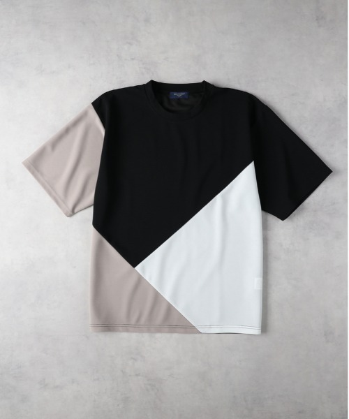 backnumber バックナンバー　マキシシングル10枚セット BACK NUMBER】ジョーゼット斜め切替えデザインTシャツ（Tシャツ