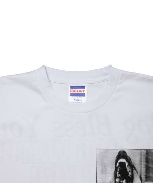 ROTTWEILER ロンT WHITE Mサイズ ロットワイラー DOG PHOTO TEE（Tシャツ/カットソー）｜ROTTWEILER（ロット