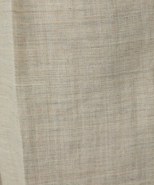 qualite（カリテ）の「【セットアップ対応】ミックスカラーラミーパンツ/リネンパンツ/夏服/カセット服（その他パンツ・レディース・グレイッシュベージュ/チャコールグレー・36/38）」の3枚目の写真